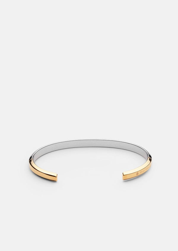 Skultuna Icon Cuff Thin - Two Tone