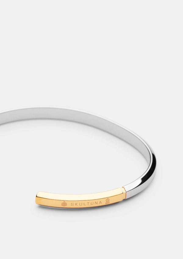 Skultuna Icon Cuff Thin - Two Tone
