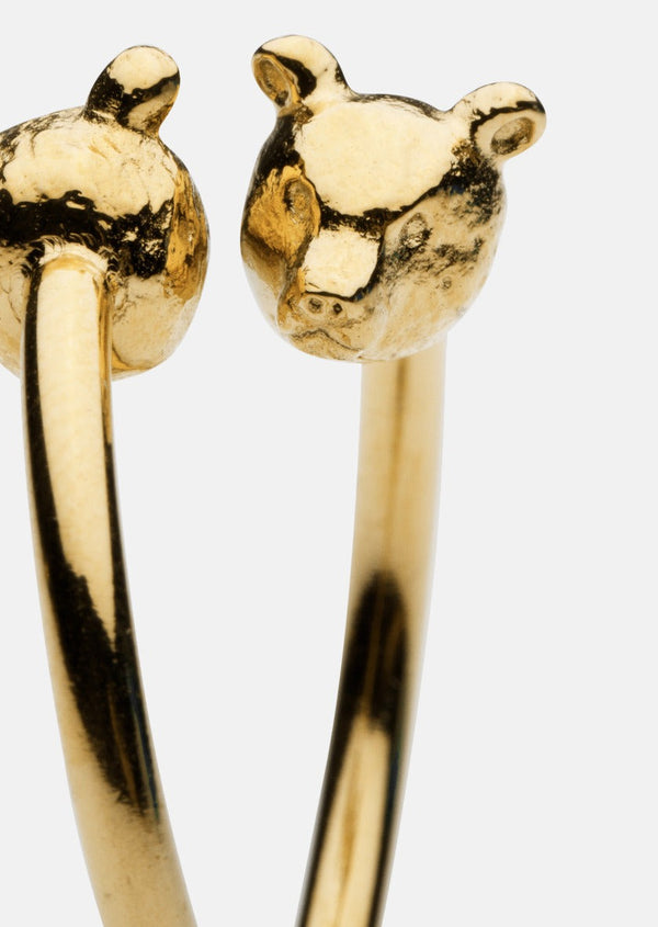 Bear ring - Gold Plated