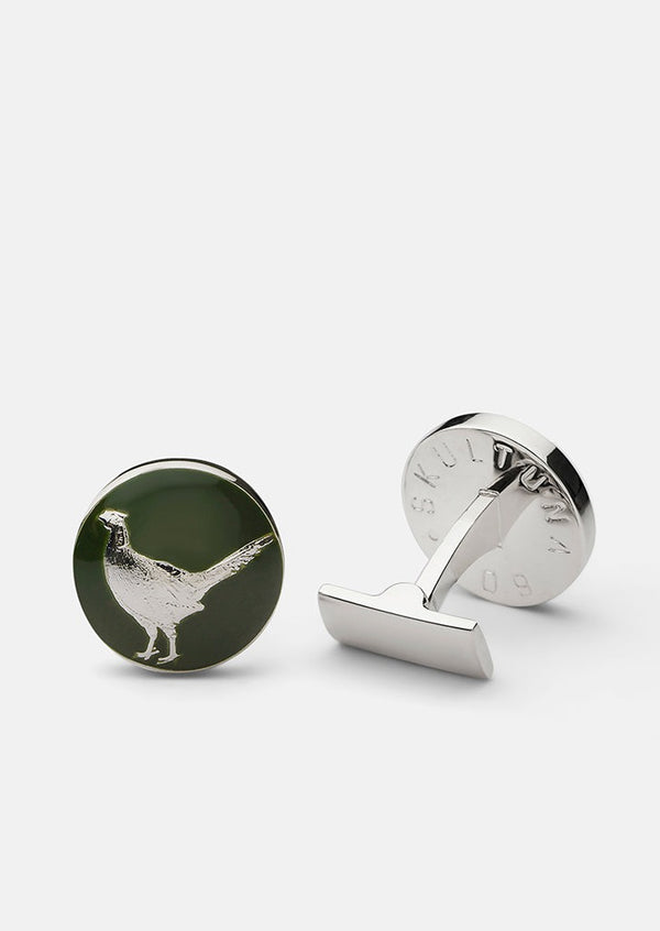 Hunter Cufflinks - Pheasant