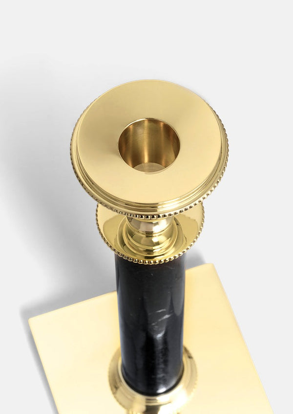 Jubilee Candle Holder - Marquina Marble