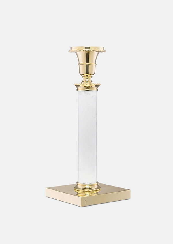 Jubilee Candle Holder - Carrara Marble