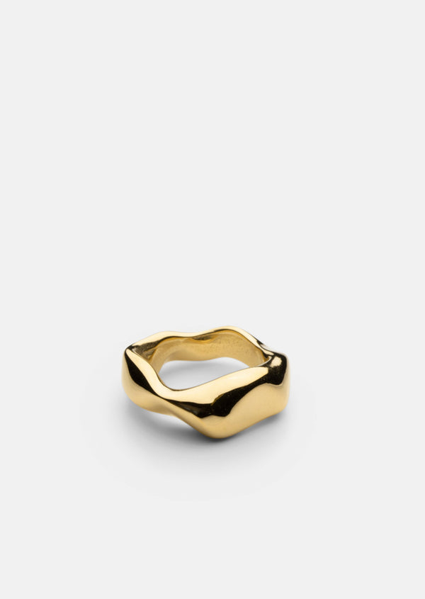 Chunky Petit Ring - Gold Plated
