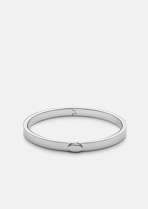 Eternal Bangle - Silver Plated