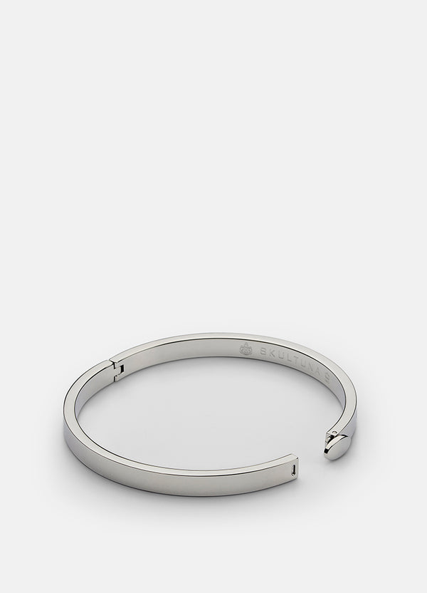 Eternal Bangle - Silver Plated