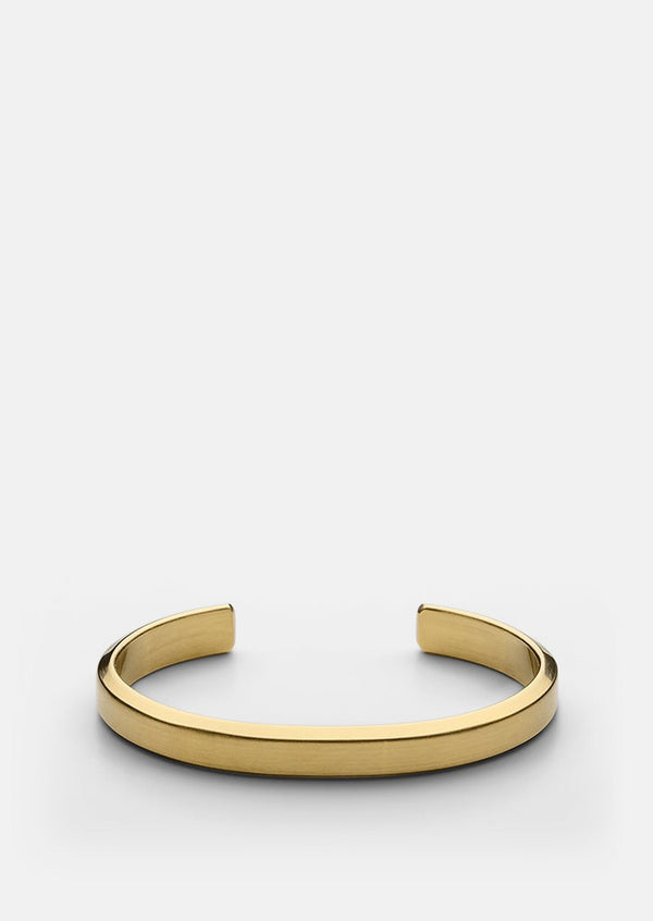 Skultuna Icon Cuff - Matte Gold Plated