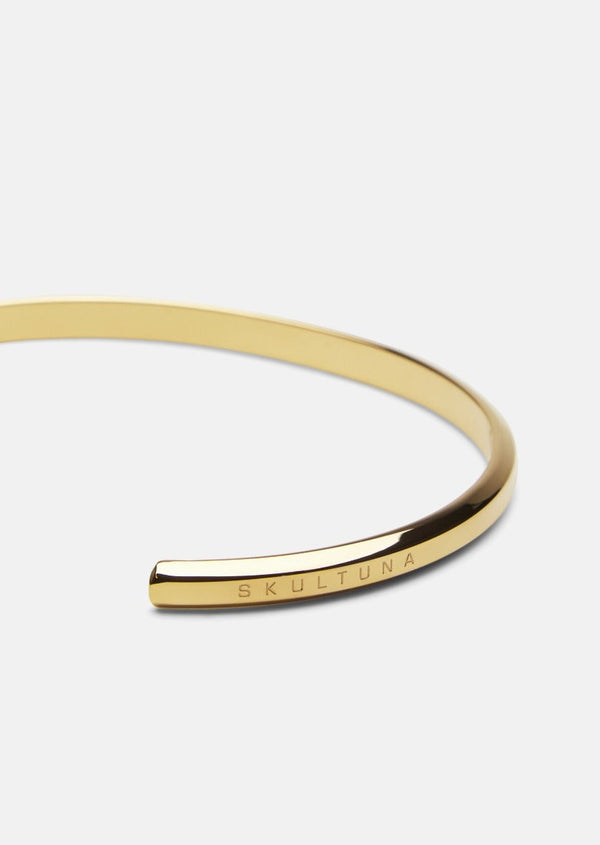 Skultuna Icon Cuff Thin - Gold Plated