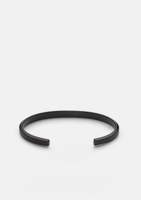 Skultuna Icon Cuff Thin - Titanium Black