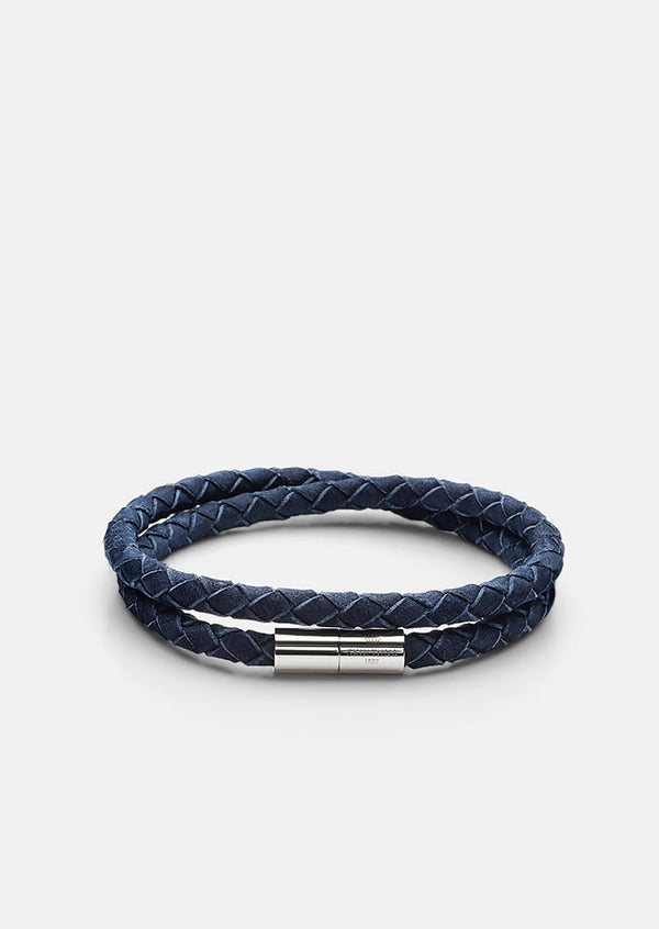 Suede Bracelet - Blue