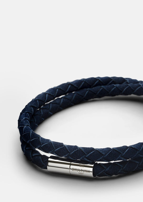 Suede Bracelet - Blue