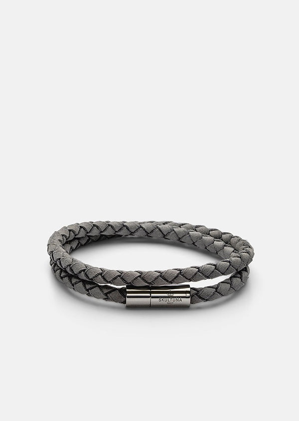 Suede Bracelet - Grey