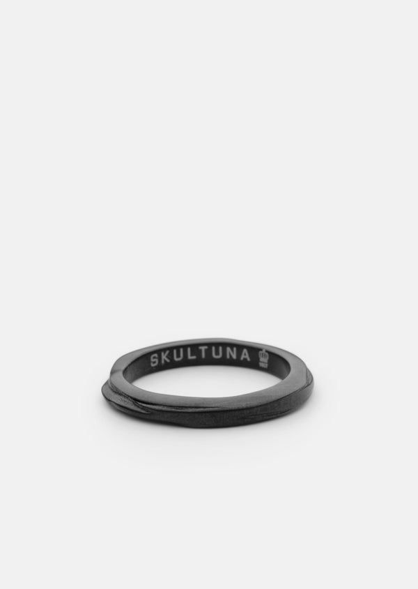 Ring Thin - Opaque Objects - Titanium Black
