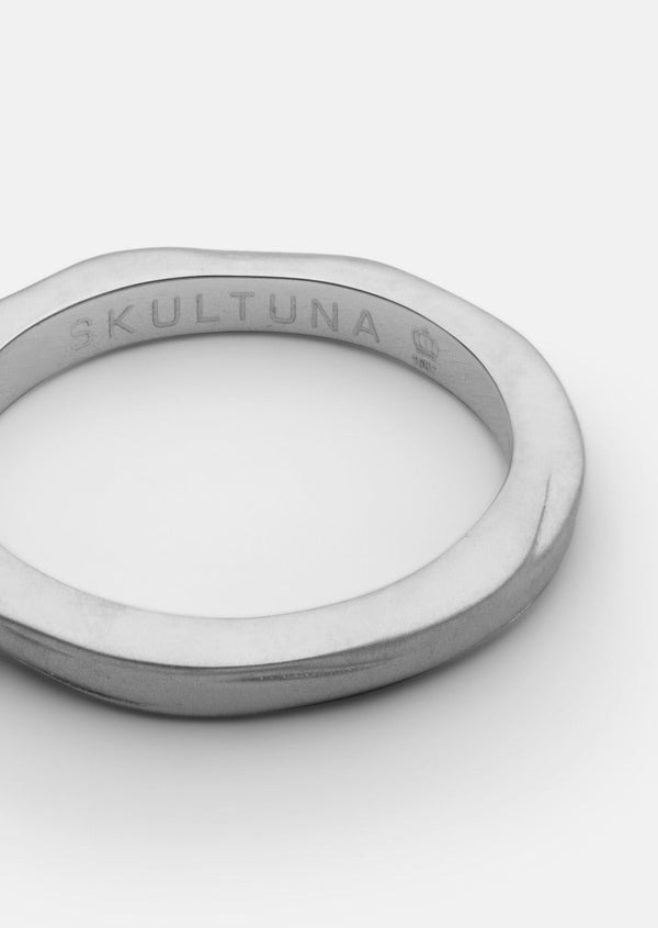 Ring Thin - Opaque Objects - Matte Steel
