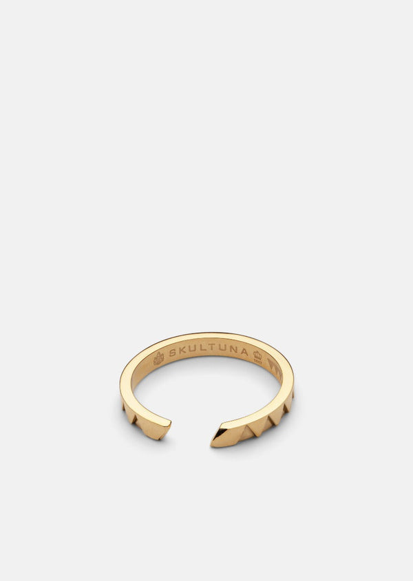 GTG X Skultuna Ring Thin - Gold Plated