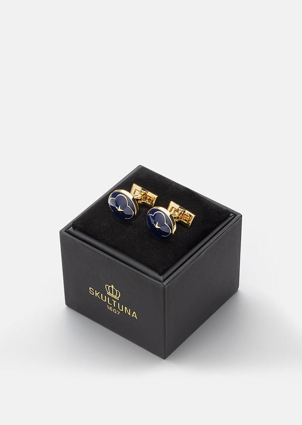 Royal Wedding Polar Star Cufflinks - Blue