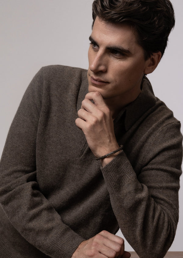 Suede Bracelet – Brown / One Row