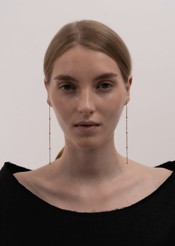 Météorite Petit Earrings - Gold Vermeil