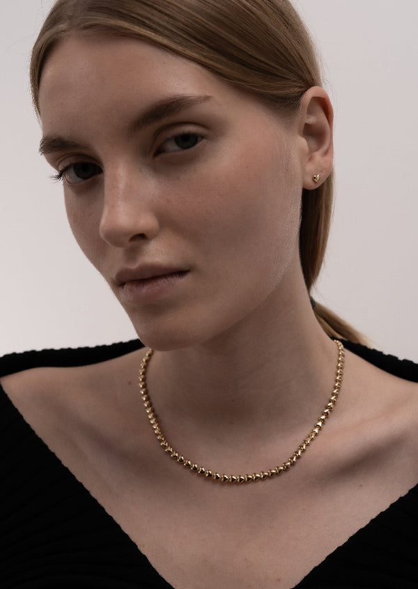 Mille Coeurs Collier Necklace - Gold Vermeil