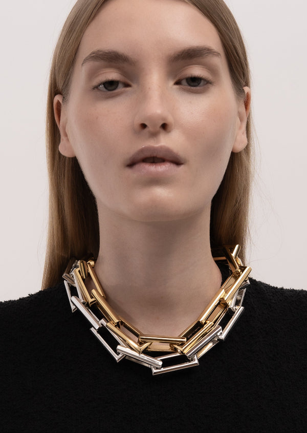 Relier Necklace - Silver Plated