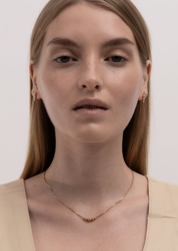 Météorite Necklace – Gold Vermeil
