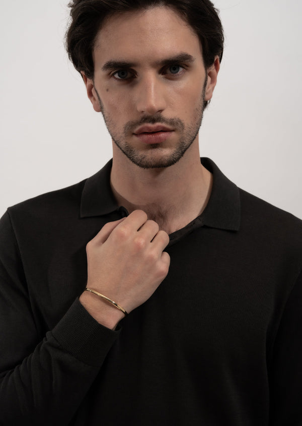 Skultuna Icon Cuff Thin - Gold Plated