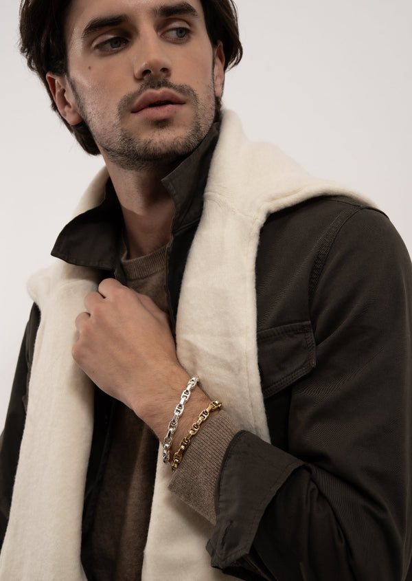 Velo Chaîne Bracelet - Gold Plated