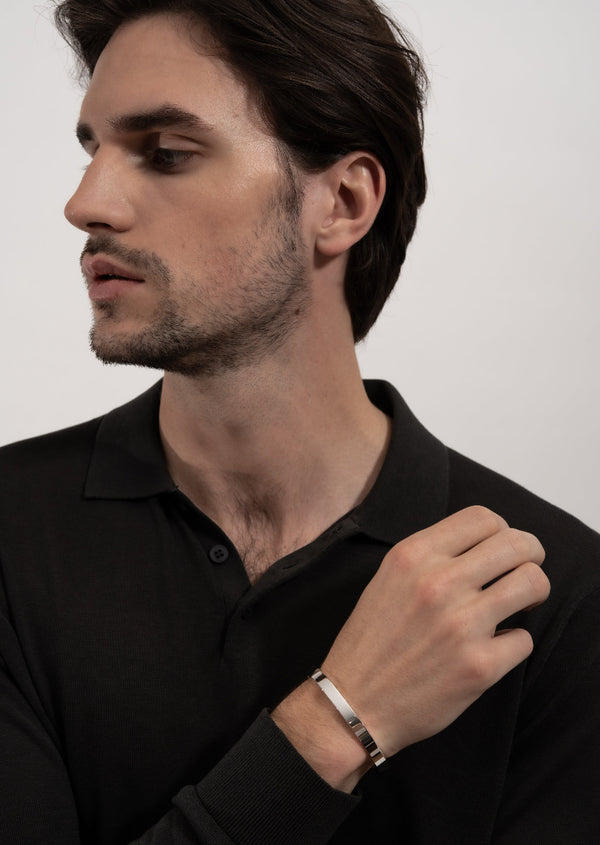 SB Cuff - Silver Plated