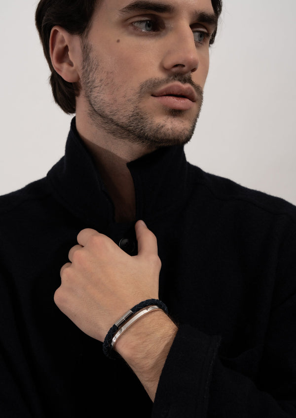 Suede Bracelet – Blue / One Row