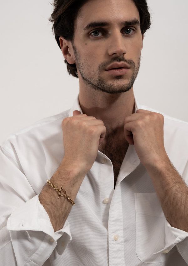 Unité Chain Bracelet - Gold Plated