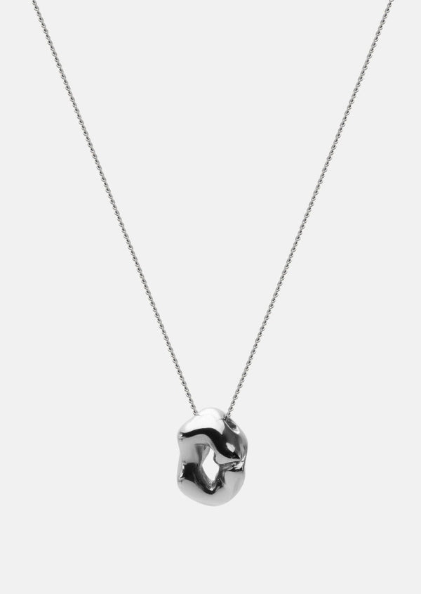 Chunky Petit Necklace - Silver Plated