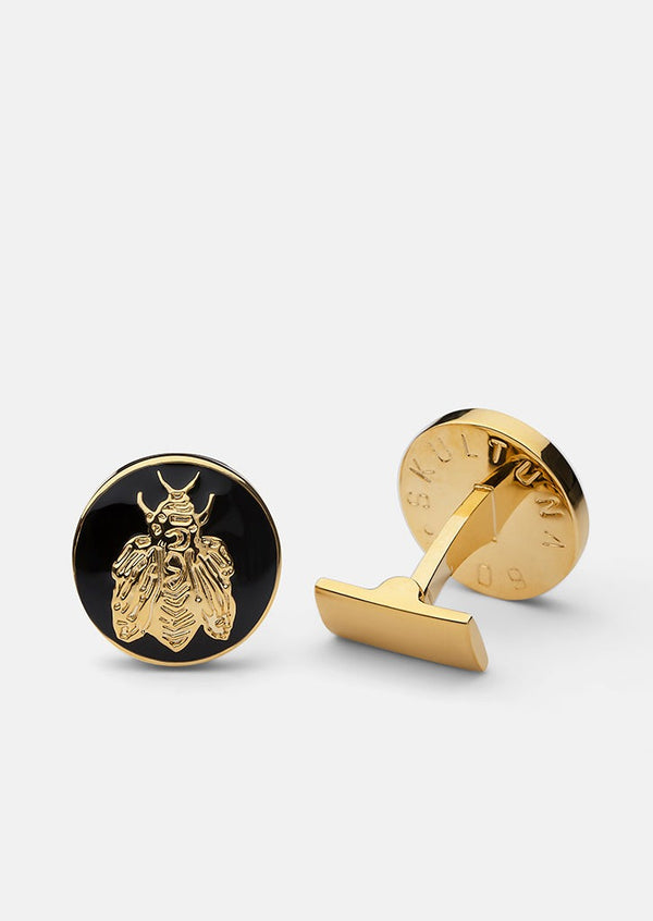 Napoleon Bee Cufflinks - Black