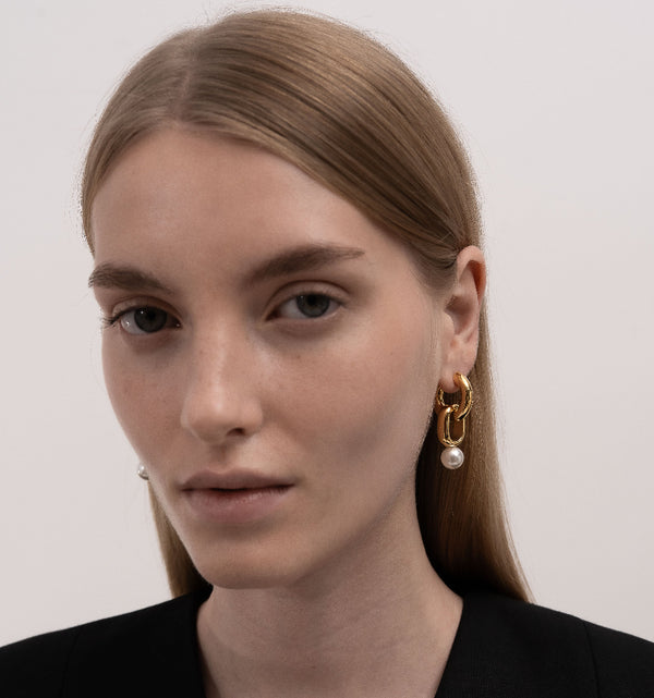 Hoop earrings from Skultuna