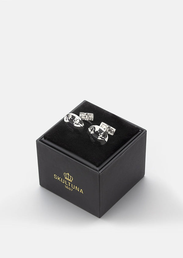 World Cufflinks - Black