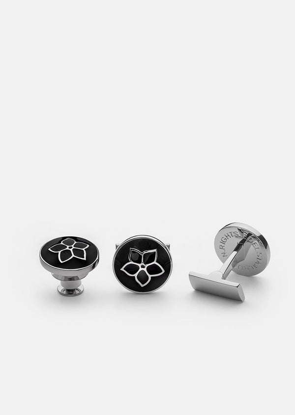 Harald Edelstam for Human Rights - Cufflinks & Pin