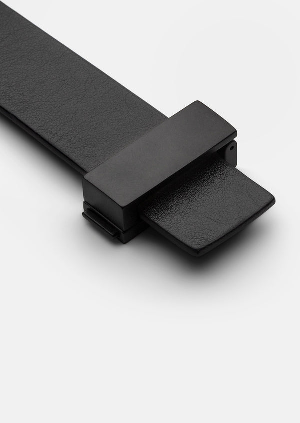 Clasp Bracelet Thin - Black