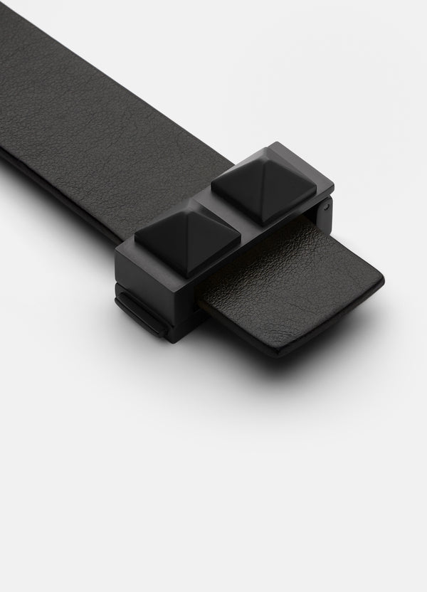 Black Lock With Rivets - 23mm