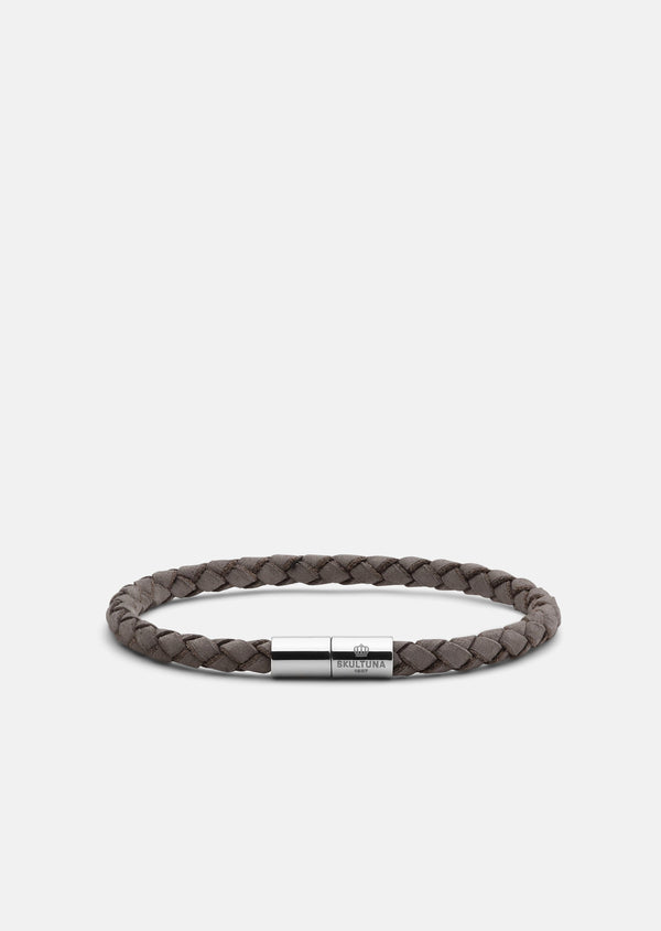 Suede Bracelet – Grey / One Row