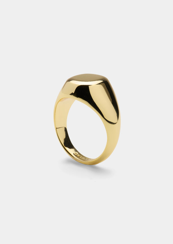 Latour Signet Ring – Gold Plated