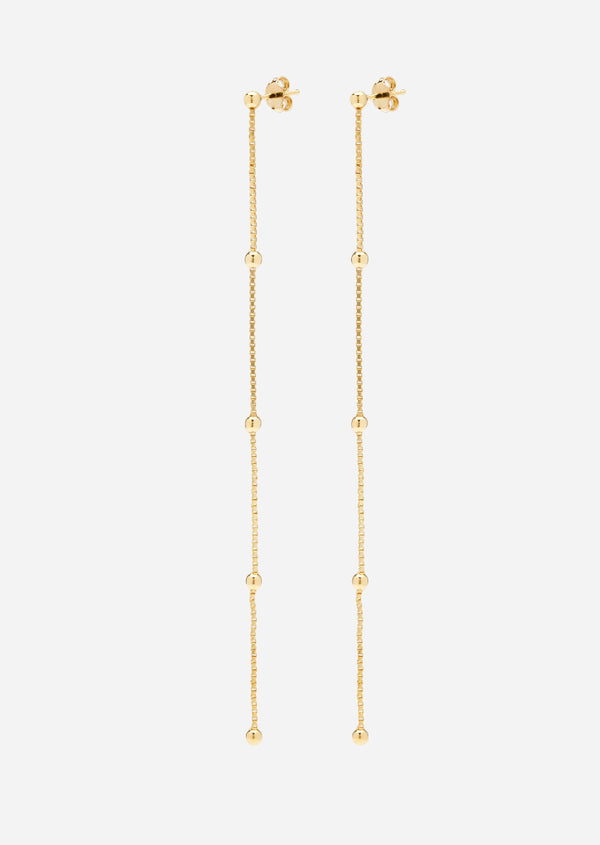 Météorite Petit Earrings - Gold Vermeil