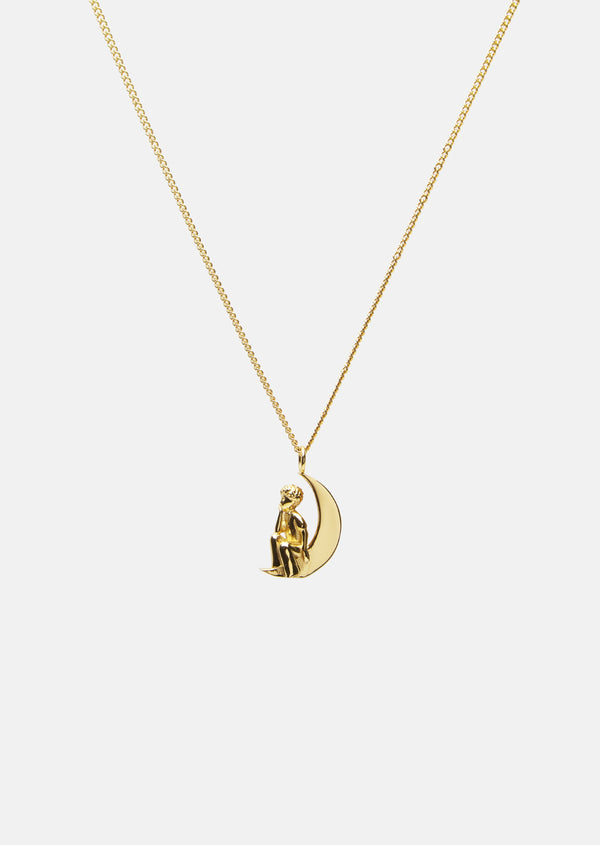 Le Petit Prince x Skultuna – Lille Prinsen Halsband - Gold Plated
