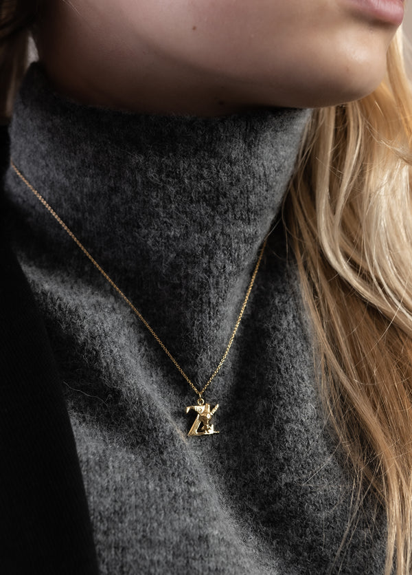 Alphabet Necklace Z