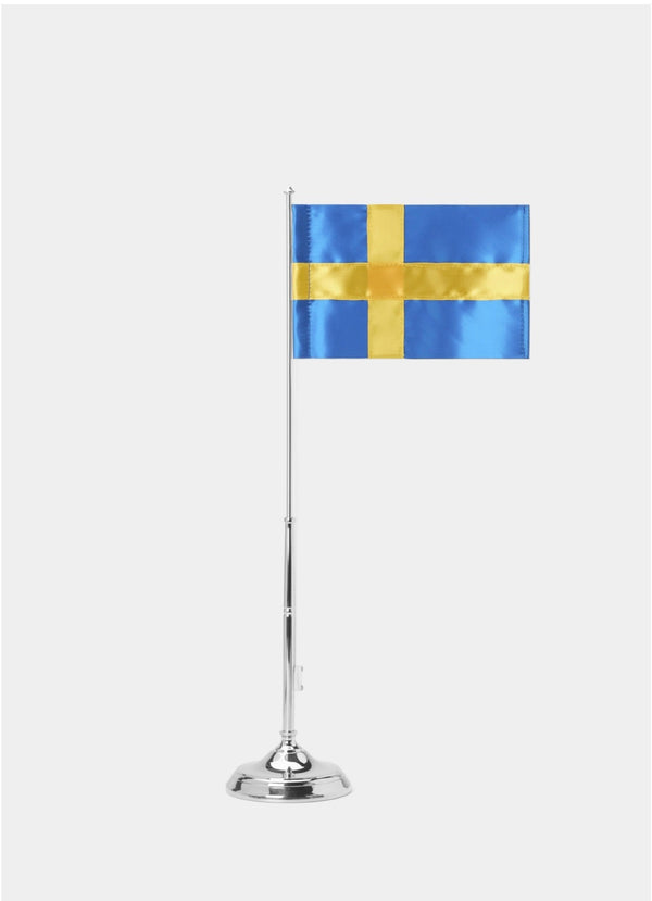 Flaggstång Klassisk - Försilvrad