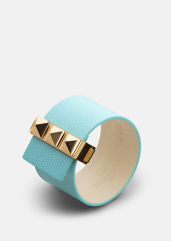 Clasp Rivets Bracelet - Eau de Nil