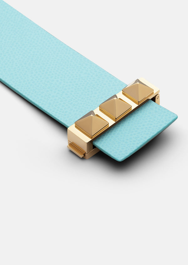 Clasp Rivets Bracelet - Eau de Nil