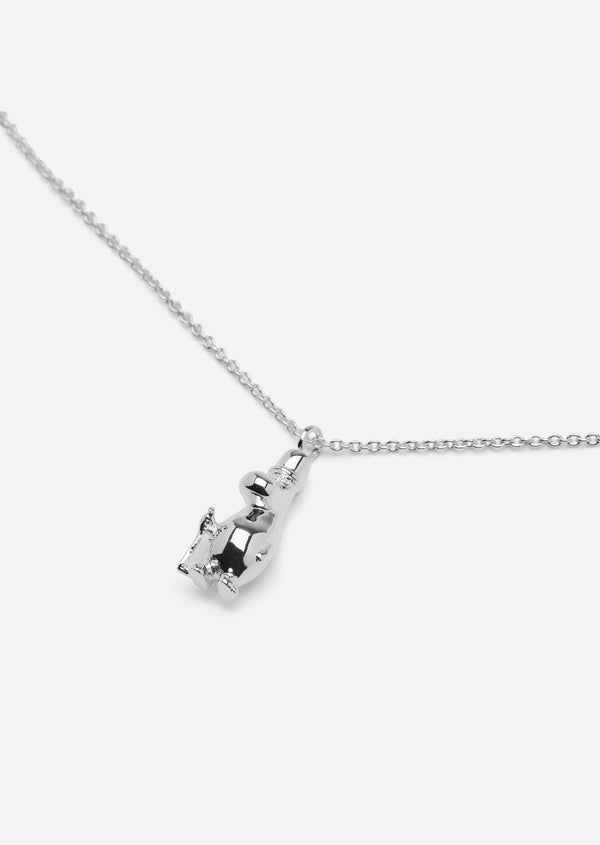 Moomin x Skultuna - Moominpapa Necklace - Silver Plated