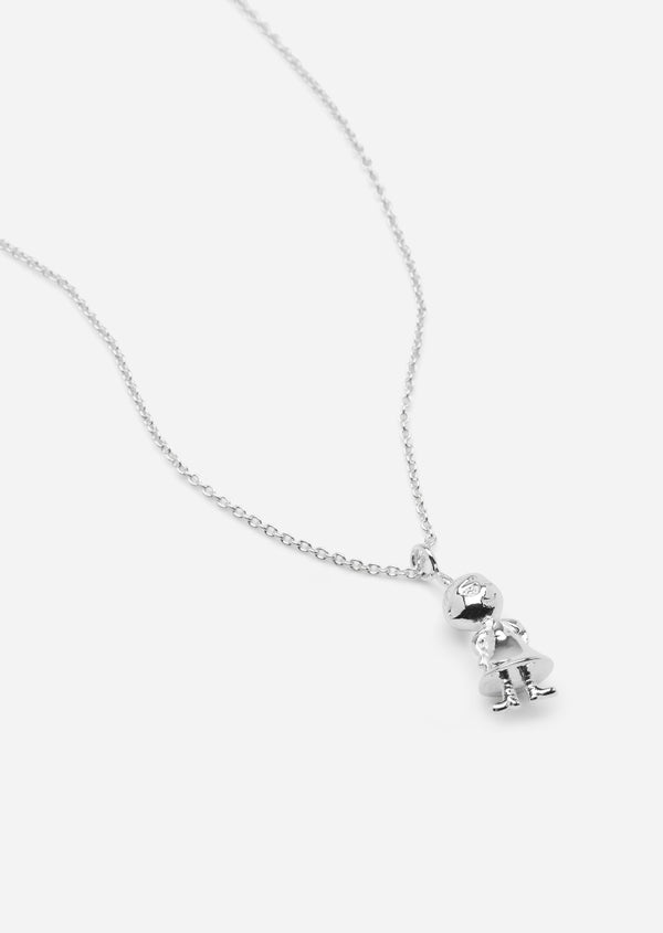 Moomin x Skultuna - Little My Necklace - Silver Plated