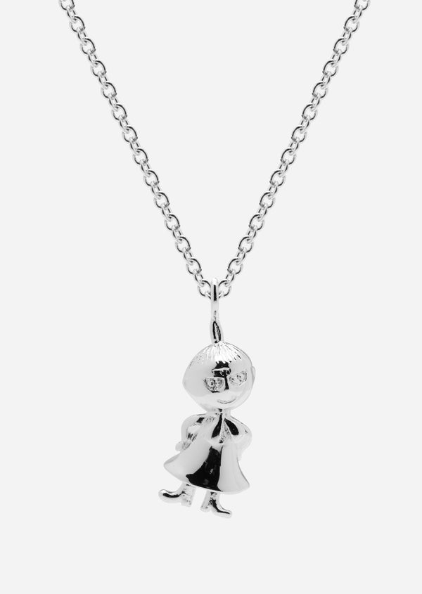 Moomin x Skultuna - Little My Necklace - Silver Plated