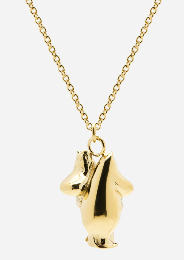 Moomin x Skultuna - In Love Necklace - Gold Plated