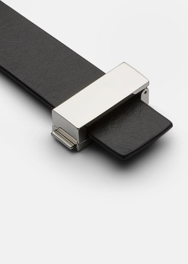 Clasp Bracelet Thin - Black