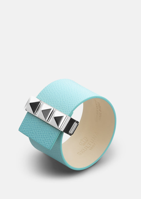 Clasp Rivets Bracelet - Eau de Nil